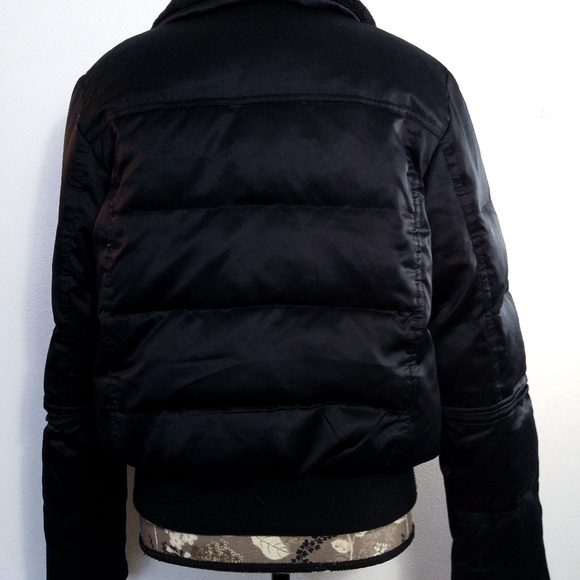 ZERO XPOSUR DOWN Coat Sz M Black Puffer Ski Jacket - Picture 2 of 8